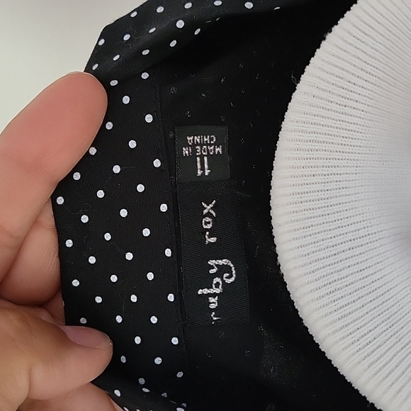 NEW Polka-dot Black Dress - Picture 6 of 9